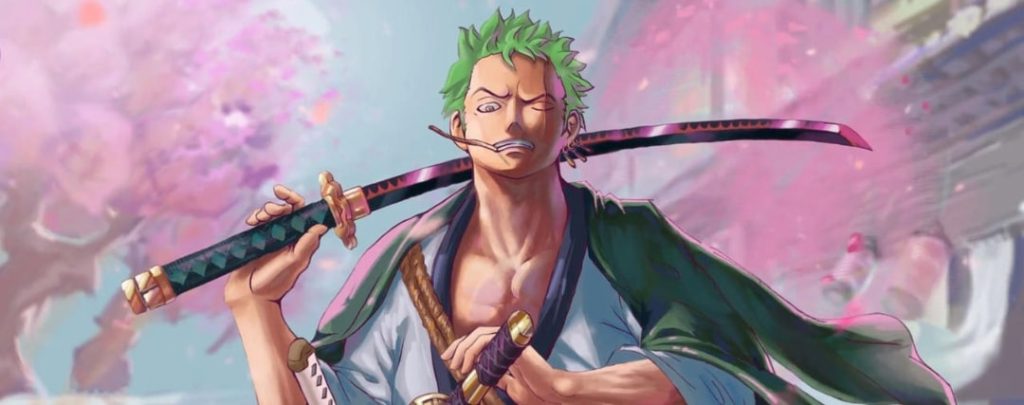 Katana Zoro Rorono a One Piece