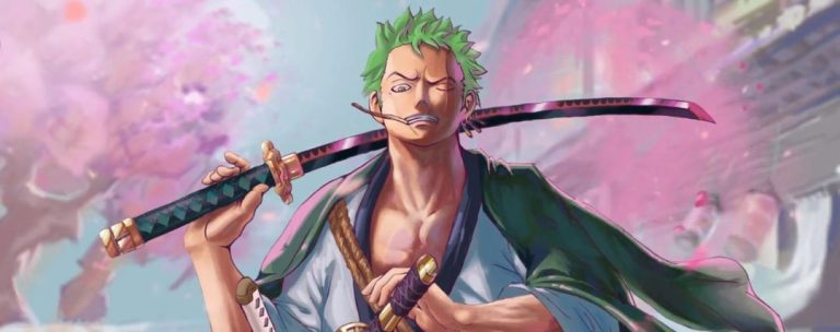 Katana Zoro Rorono a One Piece